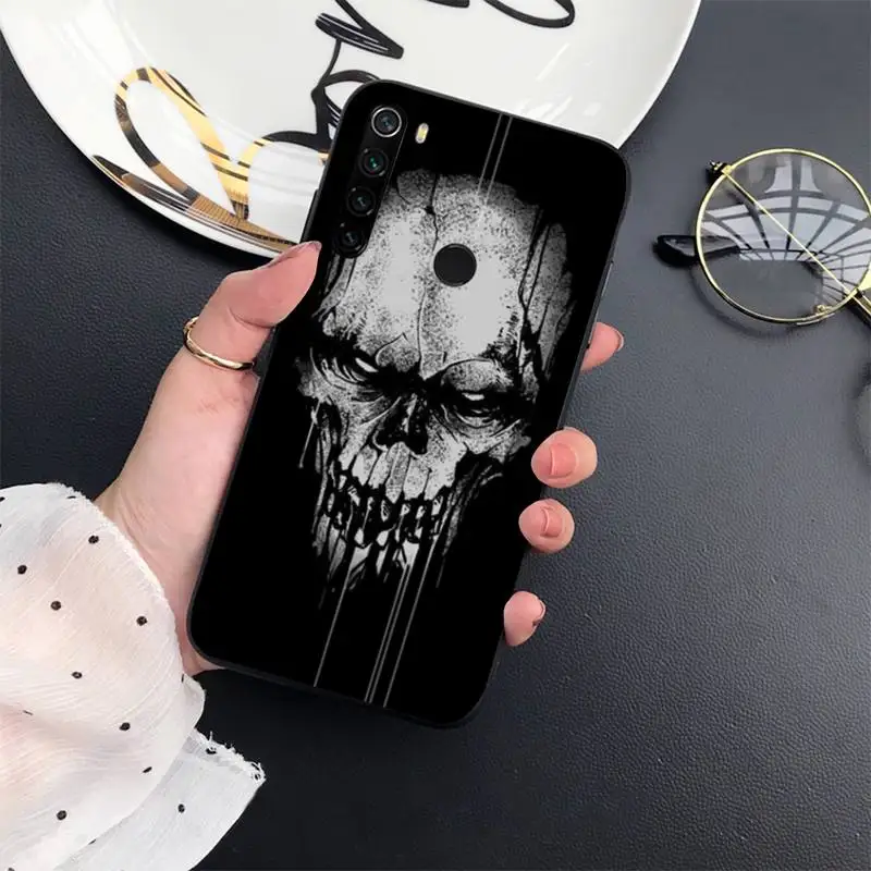

Horror Grim Reaper Skull Skeleton Phone Case For Xiaomi Redmi 7 8 9t a3Pro 9se k20 mi8 max3 lite 9 note 9s 10 pro
