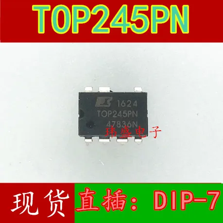 10 шт. TOP245PN DIP-7 TOP245 | Электронные компоненты и принадлежности