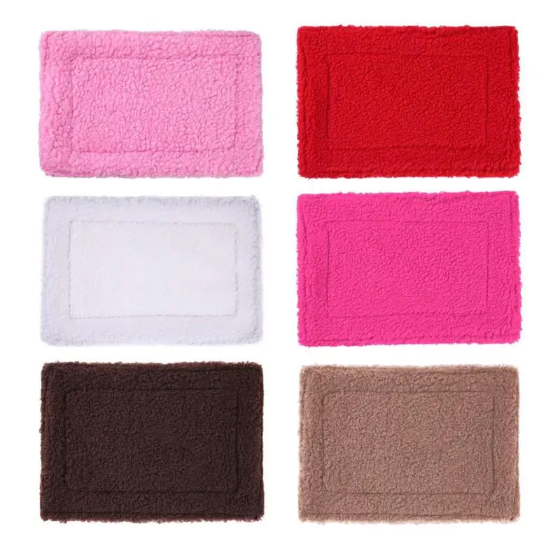 Мягкий флисовый коврик для хомяка плюшевая подушка домашних животных хомяк