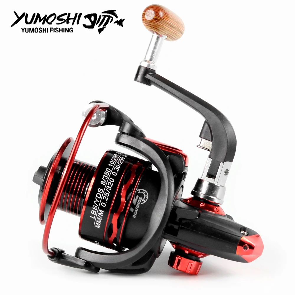 Спиннинговая Рыболовная катушка металлическая 12 шарикоподшипник JX1000-7000 серия 5 5: