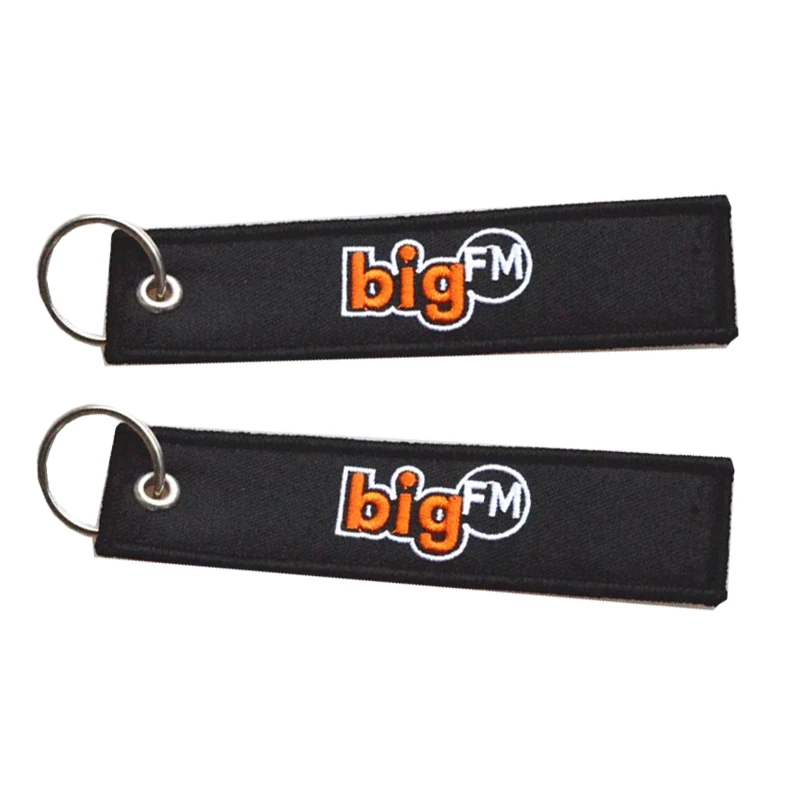 

Promotional Gift Custom Logo Embroidery Motorcycle Key Chain