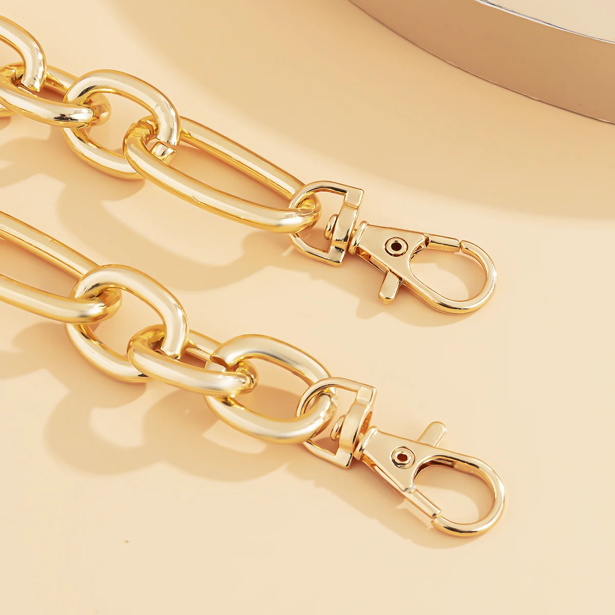 

Hip Hop Women Trousers Hipster Key Chain Punk Street Pockets Jogger Pants Chain Harajuku Jean Keychain Wallet Belt Chain Jewelry