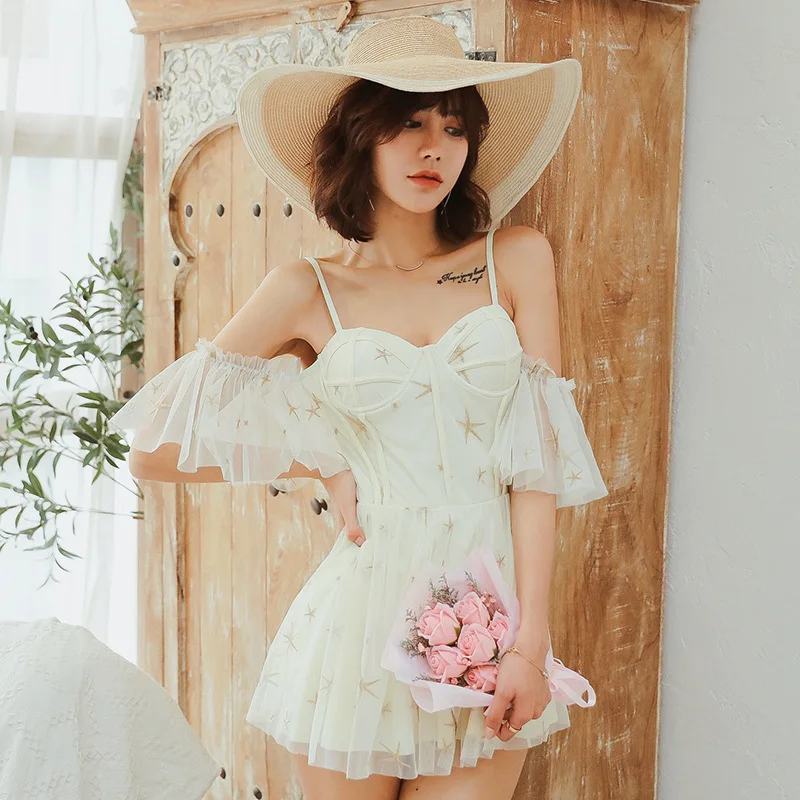 Купальник 1 шт. женский купальник сплошной с пуш-ап трикини Сексуальные Японские