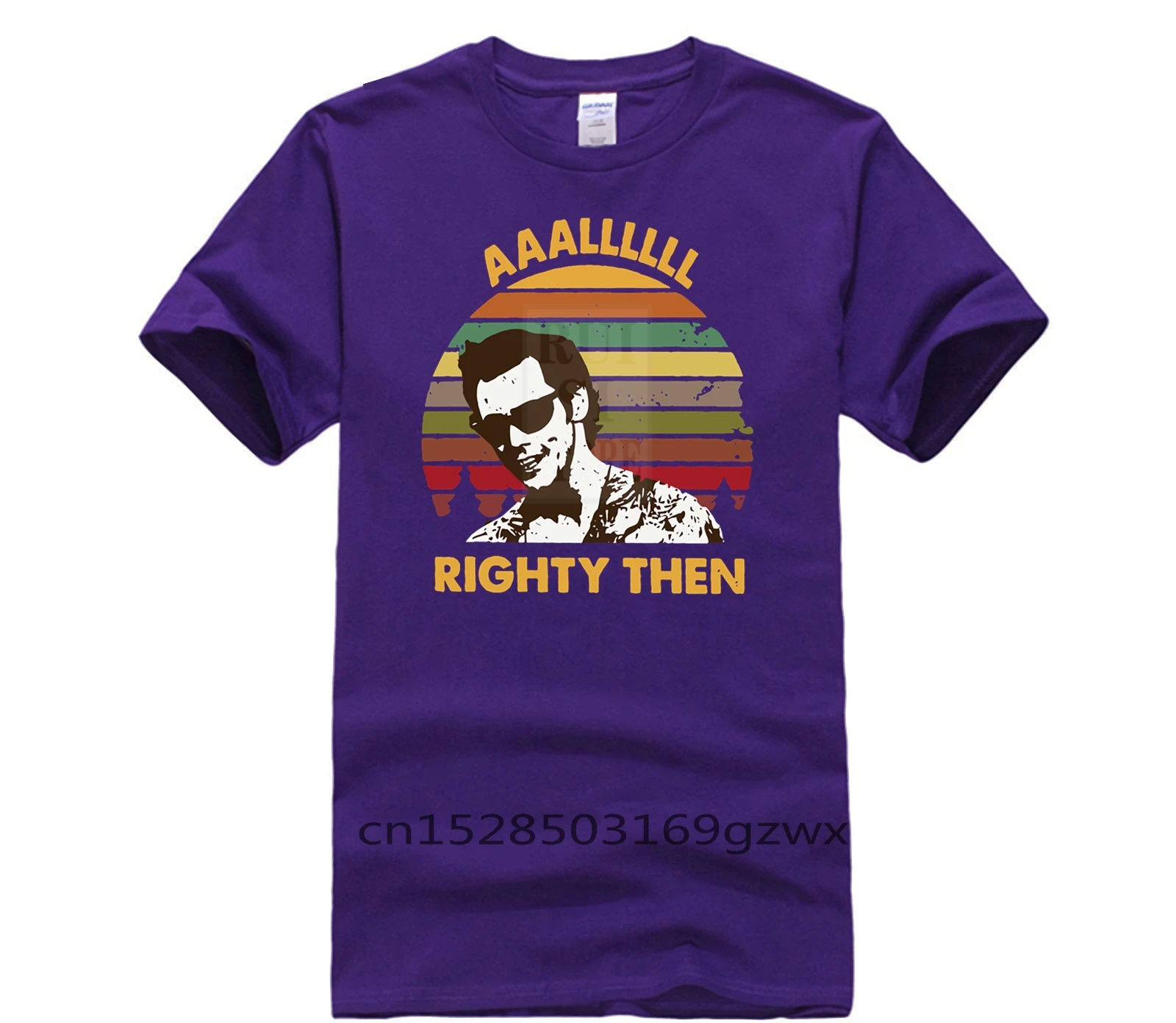 

100% Cotton for mans Ace Ventura Alrighty Then Sunset Kid Shirt Summer 2019 Men s Short Sleeve T Shirt Humor New fashion trend