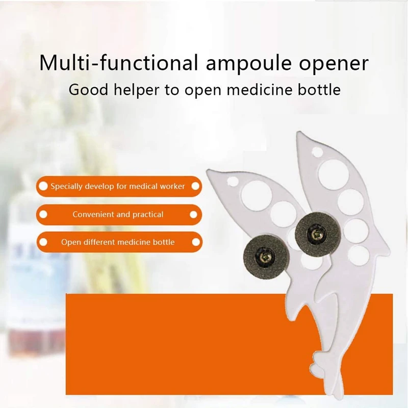 2PCS Ampoule Opener Device Fish Shape Glass Bottle Ampule Breakers Cutting | Дом и сад