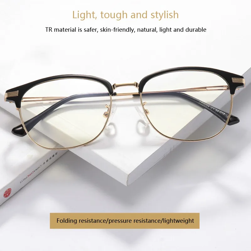 Прозрачные оправы Elbru для очков с защитой от сисветильник оптические очки женщин