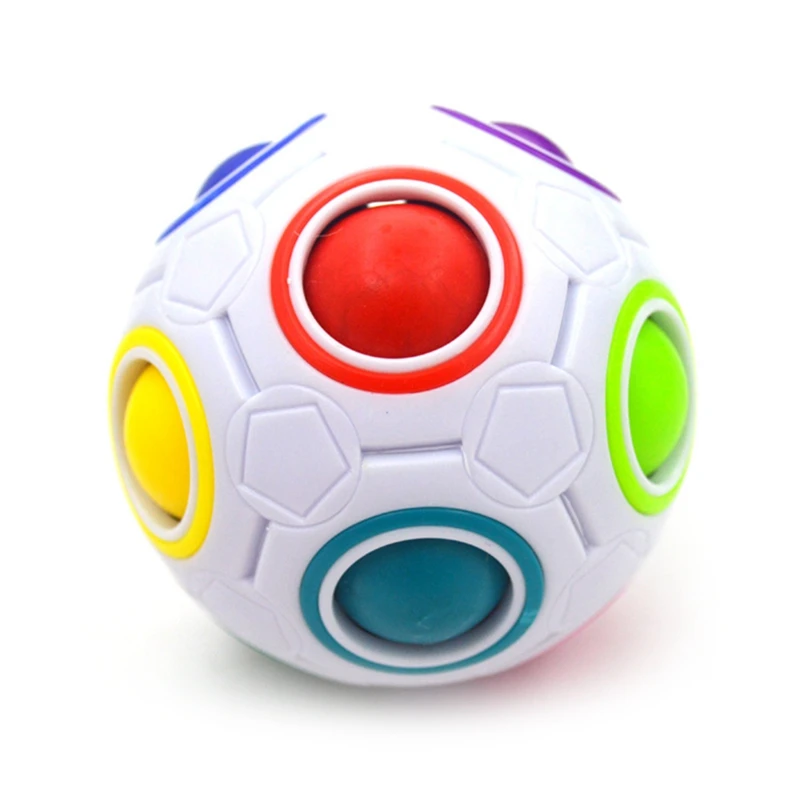 

Creative Magic Cube Ball Antistress Football Magic Cube Educational Learning Toys for Children Adult Kids Stress Reliever Toys