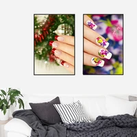 manicure beauty nail polish salon posters hd pictures canvas wall art decorative home decor paintings living room decoration