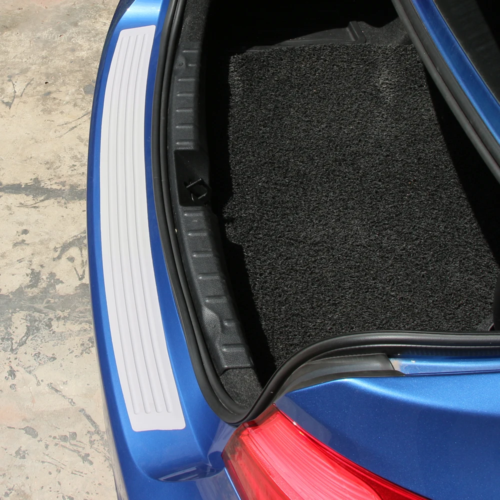 Car Trunk Door Sill Plate Protector Rear Bumper Guard for Toyota TRD avensis auris hilux Corolla Camry RAV4 | Автомобили и
