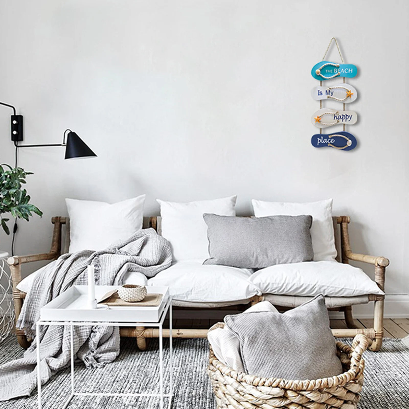 Настенная табличка деревянная подвесная дверь крыльцо декоративная 22x53 см