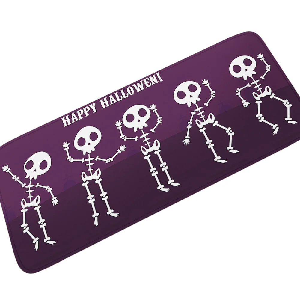 Ковер для Хэллоуина длинный прямоугольный кухонный ковер Нескользящий
