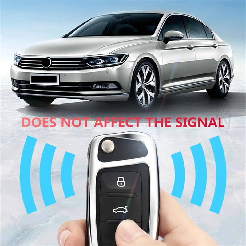 

Suede Leather Car Key Case Cover For VW Golf Bora Jetta POLO GOLF Passat For Skoda Octavia A5 Fabia For SEAT Ibiza Leon