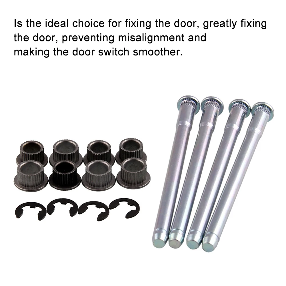 

For Chevy Full Size Truck SUV Door Hinge Pins Pin Kits 1988 2002 2 Door Door Hinge Sleeve Repair Kit