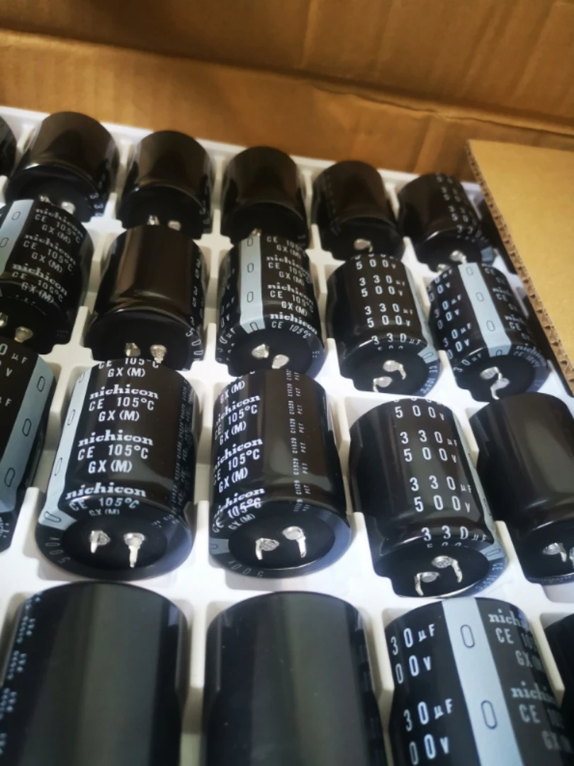 Электролитические конденсаторы Nichicon 500v33 0 мкФ/500V GX 35*45 105 градусов 2 шт./10 шт.