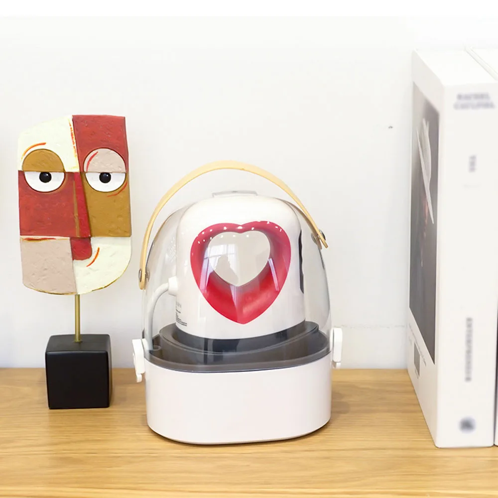 

Портативный мини-термопресс в форме сердца, новая цифровая машина для сублимационной печати для переноса футболок и тканей