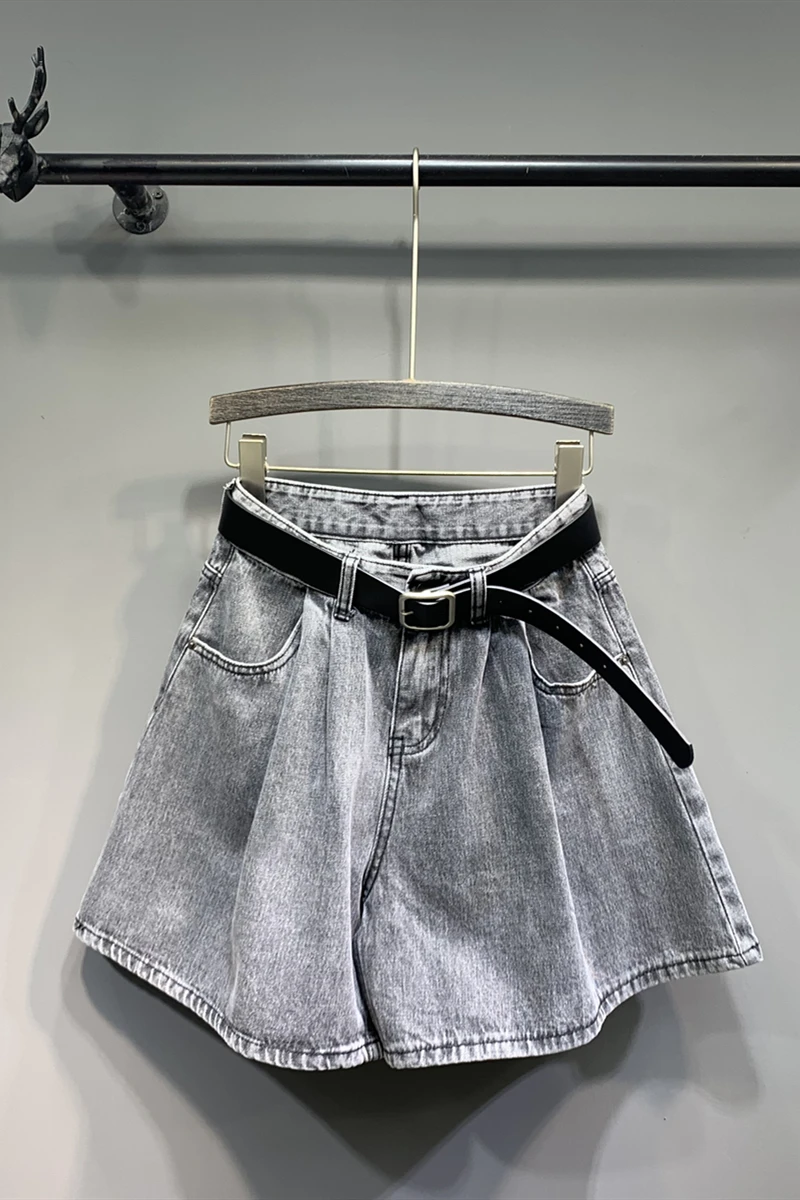 

Jeans Short Female High-Waist more Size Summer Women Pocket DM001