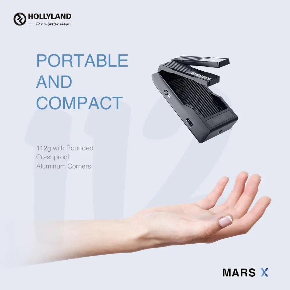 Новый Hollyland Mars X HDMI беспроводной передачи изображения 100 м HD1080 P60 OLED экран для DSLR