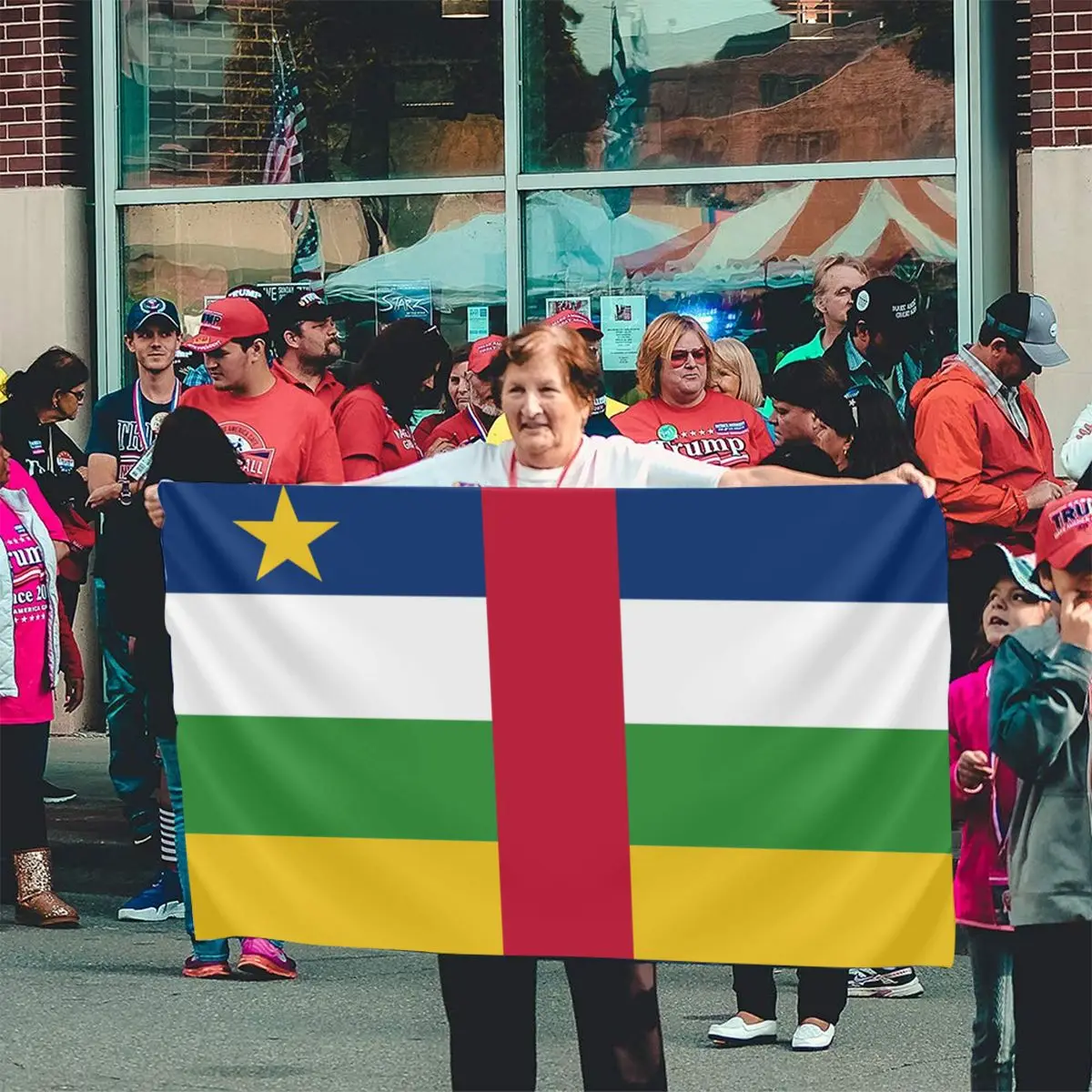 

90x150cm Central African Flag