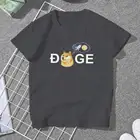 Dogecoin Doge HODL To the Moon криптомемы женские рубашки Биткоин криптовалюта размера плюс футболка Kawaii винтажная женская одежда