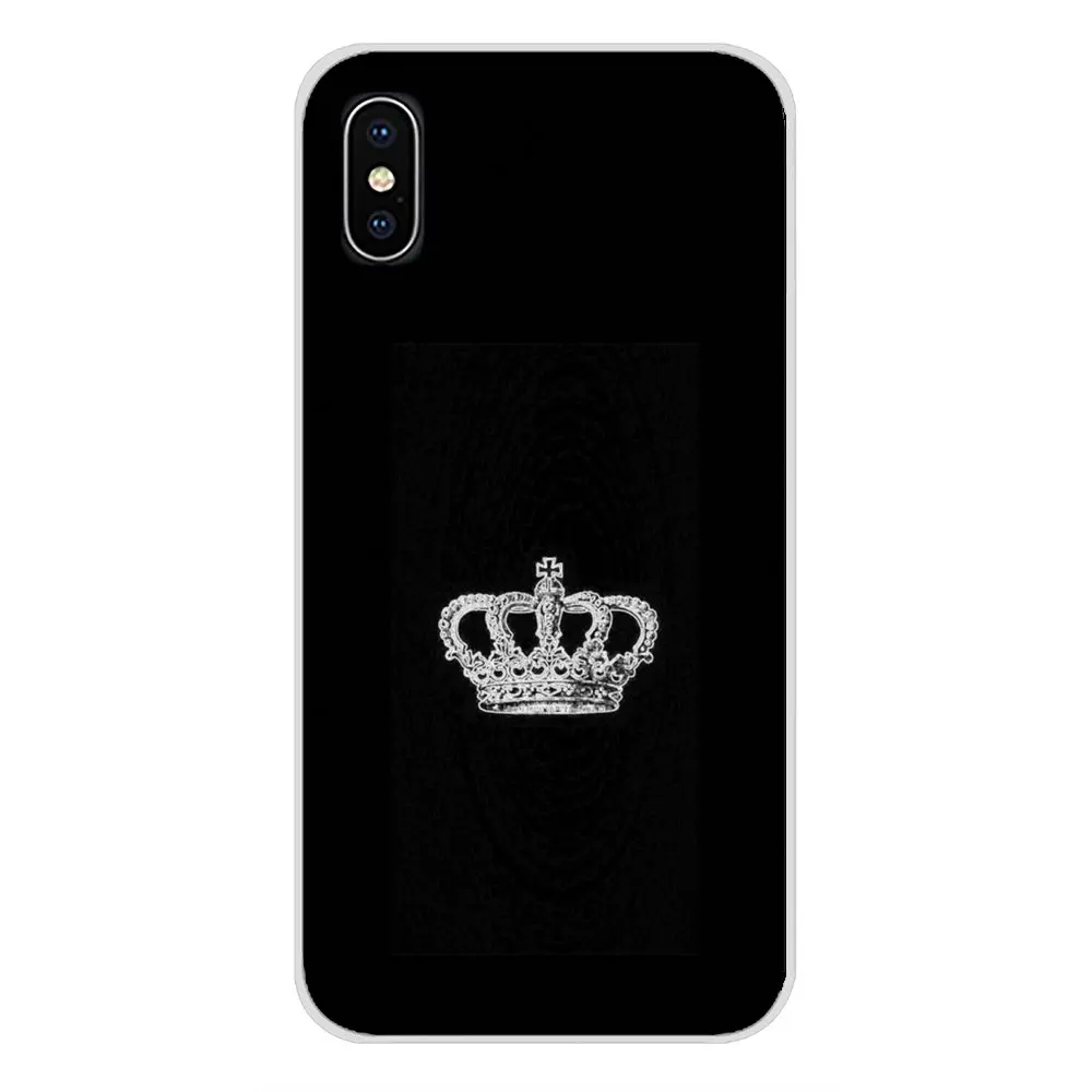 Аксессуары чехлы для телефонов Huawei Mate Honor 4C 5C 5X 6X 7 7A 7C 8 9 10 8C 8X 20 Lite Pro I am Queen Crown King