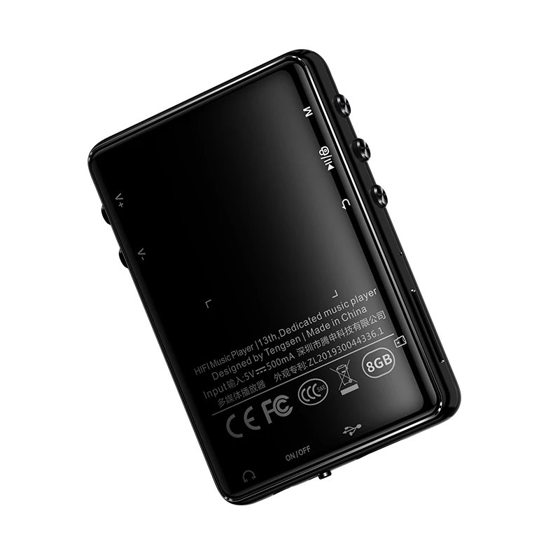 Новый металлический MP3 плеер с Bluetooth 5 0 большой емкости аккумулятор длительное