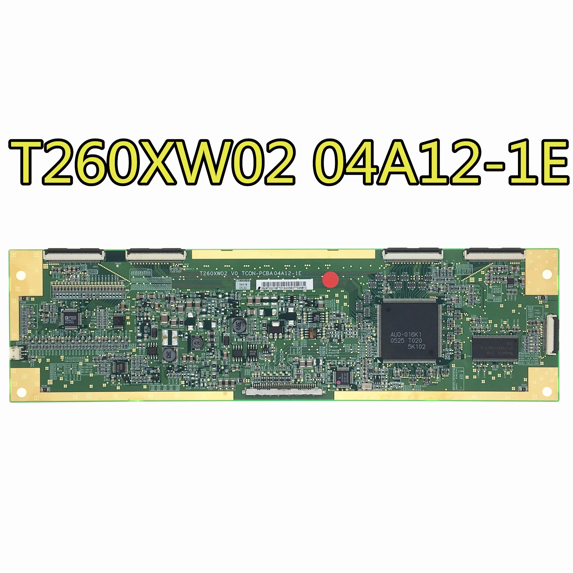 Оригинальный 100% тест для AUO T260XW02 V0 TCON PCBA 04A12 1E Плата логики|Зарядные устройства