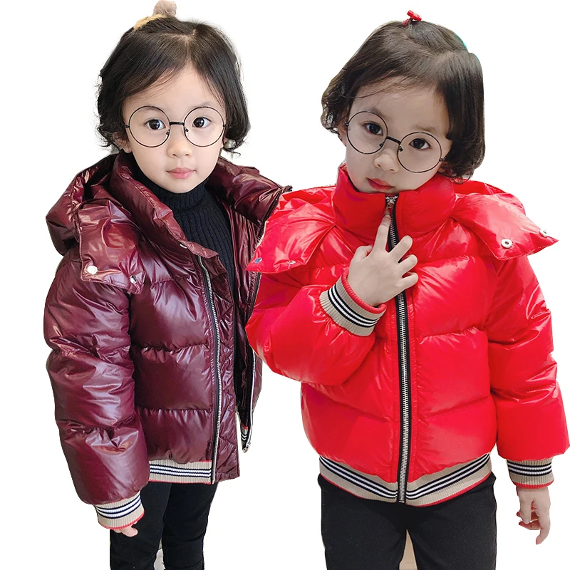 

Baby Girl Clothes Winter Casacos De Inverno Feminino Boys duck Down Jacket Kids Fashion Parka Children Thicken Warm Snowsuit