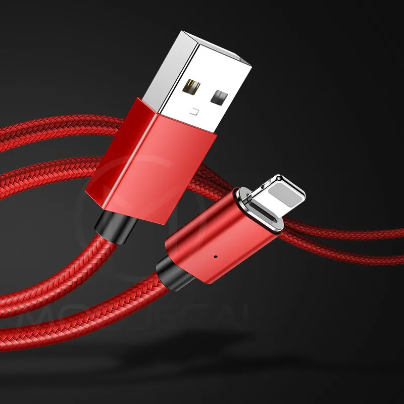 Высококачественный Магнитный кабель с нейлоновой оплеткой Micro USB для быстрой