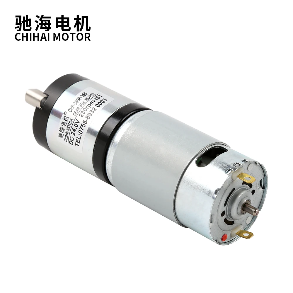Фото Chihai Motor CHP-36GP-555 36 мм коробка планетарного редуктора с высоким крутящим моментом и Chihai Motor CHP-36GP-555 36 мм коробка планетарного редуктора с высоким крутящим моментом и