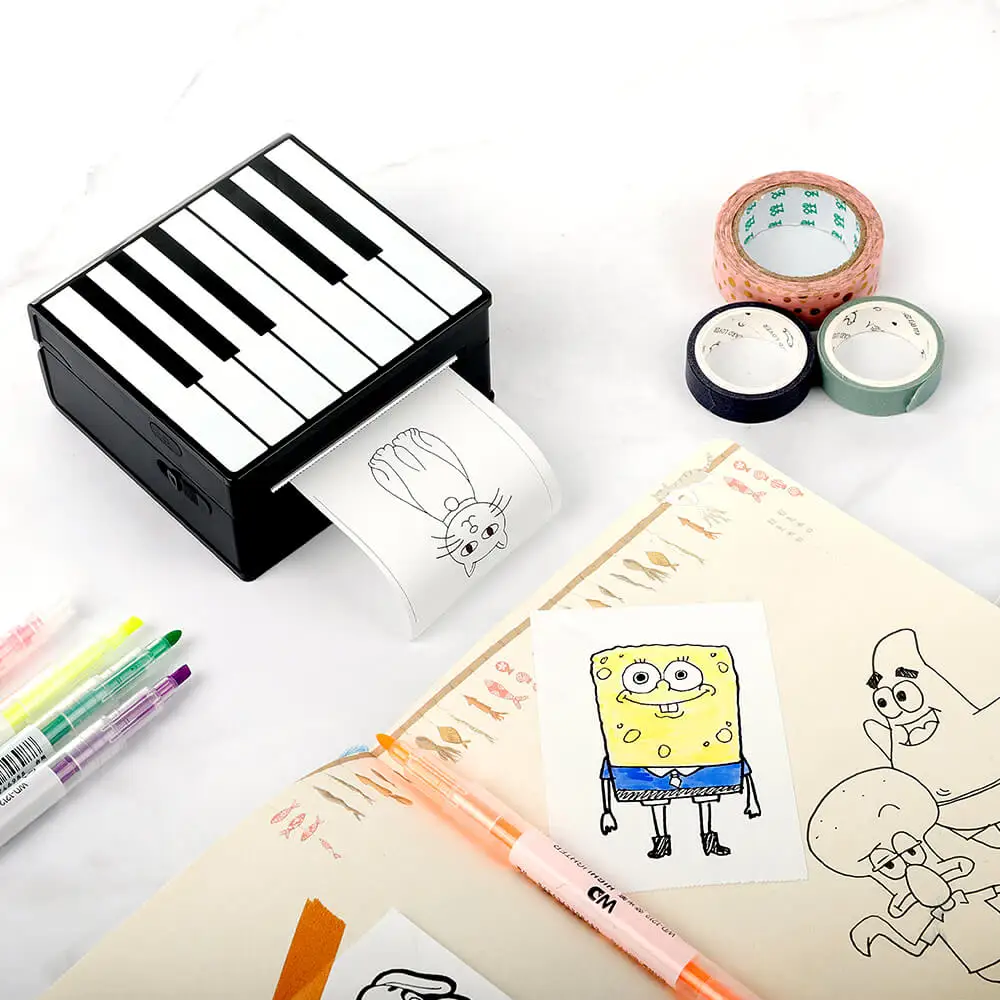 Термобумага Phomemo печать наклеек самоклеящаяся фотобумага рулон бумаги для