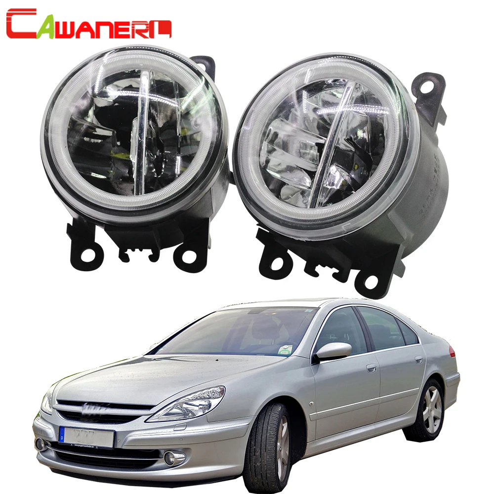 Cawanerl для Peugeot 607 (9D 9U) седан 2000 2006 автомобильный Стайлинг 4000LM светодиодный туман