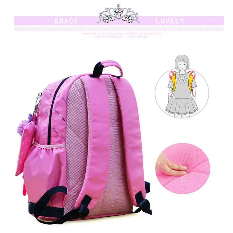 3 шт./компл. рюкзак для девочек школьные сумки милые рюкзаки с принтом звезд и