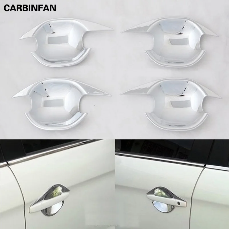 ABS Хромированная боковая дверная ручка крышка чаши 4 шт./компл. для Mitsubishi Outlander 2013