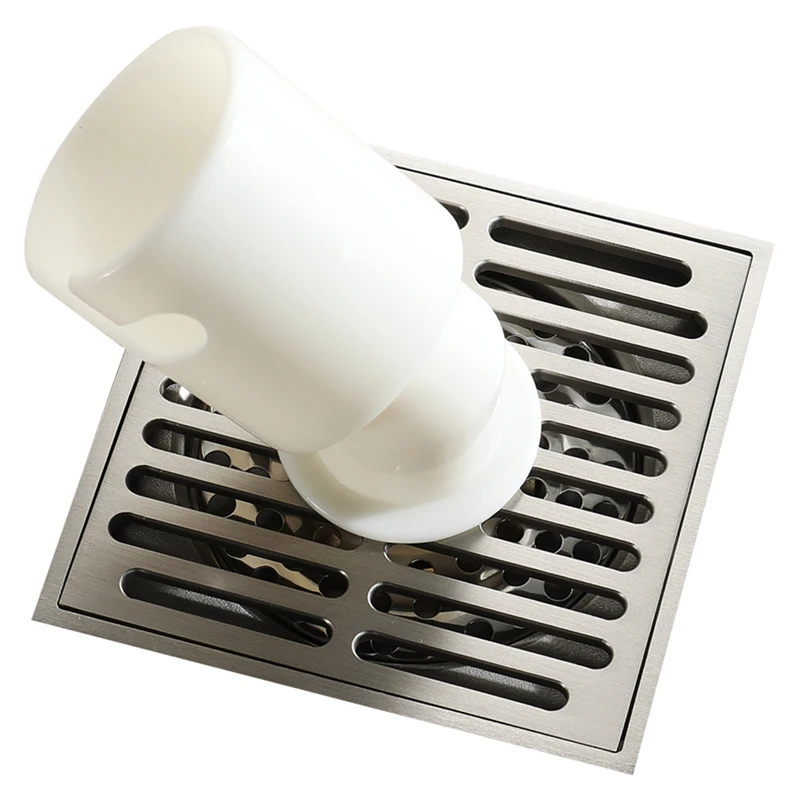 

HIDEEP Anti-Odor And Anti-Reflow Bathroom Large Flow Square Copper Floor Drain Washing Machine Floor Drain
