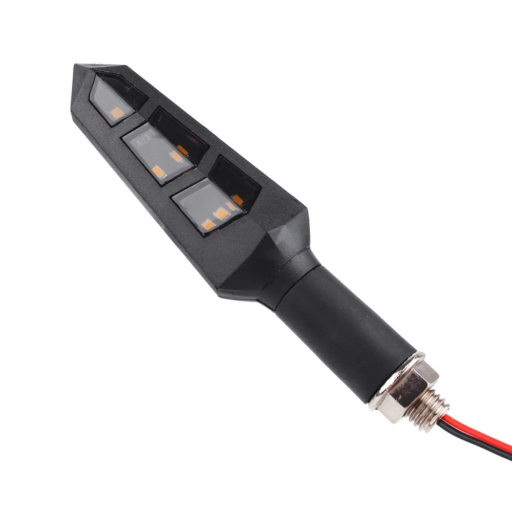 2/4 шт 12V 6LED мотоцикл указатель поворота мигалка Универсальный для мотокросса