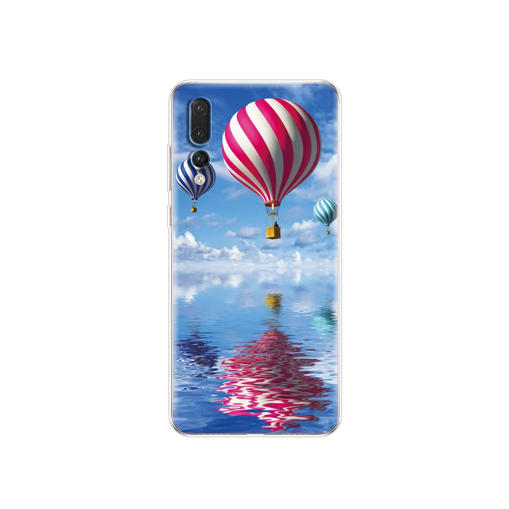 Силиконовый чехол для Huawei P20 Lite 5 84 дюйма прозрачный чехол-бампер телефона huawei P 20