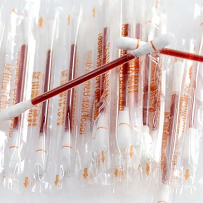 

20Pcs/Box Disposable Iodophor Cotton Swabs Disinfecting Wound Cleaning First Aid