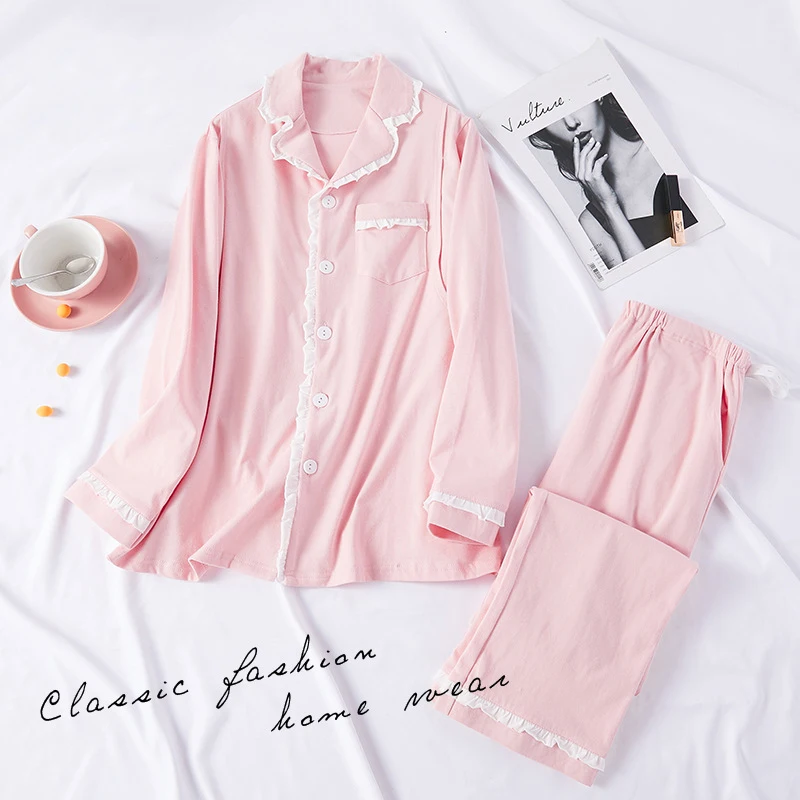 2020 модная весенняя Хлопковая пижама одежда для сна кормящих матерей с длинными