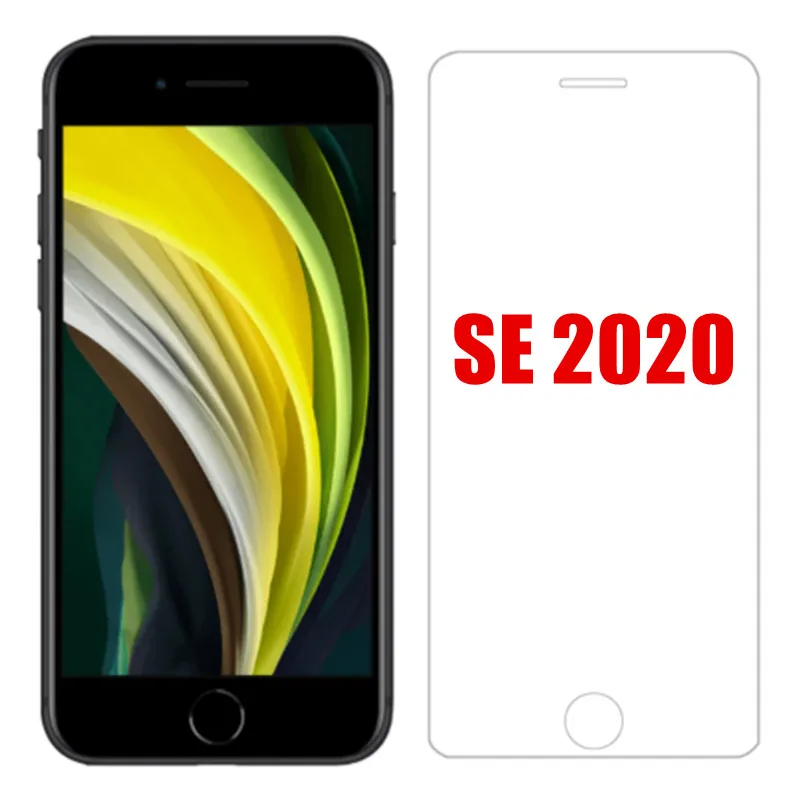 

3pcs 9H Smart Phone Protective Glass for iphone se2020 4.7" Screen Protector Glass on Apple iPhone SE 2020 Safety Tempered Glass
