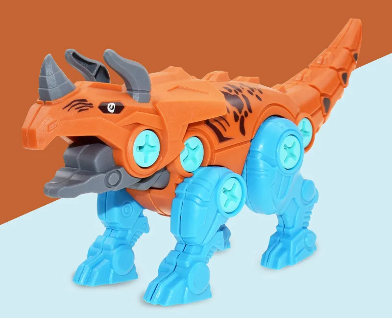 Набор игрушек &quotдинозавр&quot для самостоятельного сращивания с отверткой игры