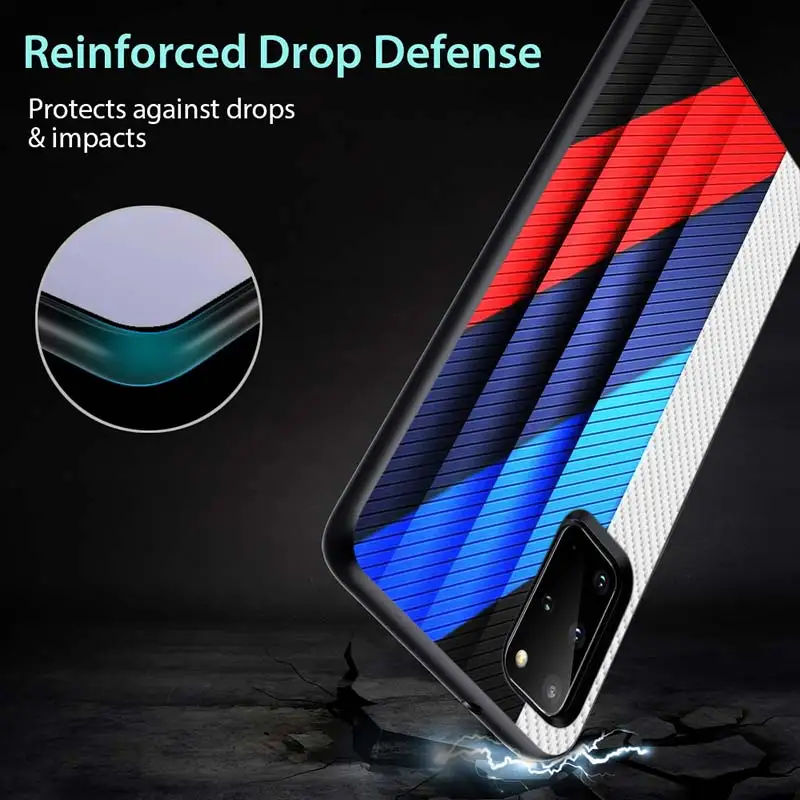 

Blue Red Car for Samsung S20 FE Ultra Plus A91 A81 A71 A51 A41 A31 A21S A11 A72 A52 A42 A32 A12 A02S Phone Case