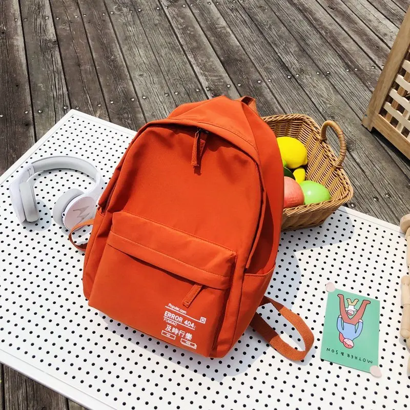 

Korean junior high school 2021 new fashion campus Mori Student Backpack large capacity ultra light ins Backpack