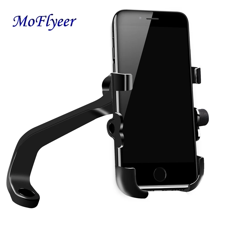 Держатель для телефона MoFlyeer мотоциклетный с зарядным устройством