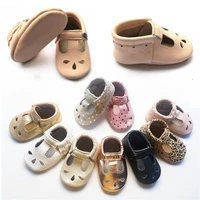baby mary jane moccasins genuine leather soft sole girls sandals for newborns infants babies and toddlers crib casual sneakers