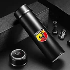 Термос из нержавеющей стали с дисплеем температуры, умная бутылка для воды, вакуумные колбы для Fiat Abarth 595 Abarth 500 abarth 124 spider