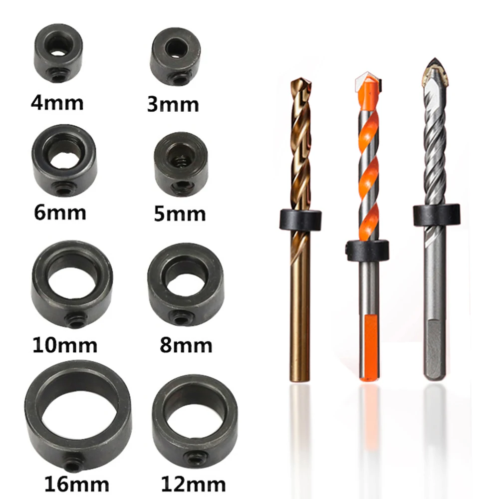 Набор колец для сверления 3-16 мм, 9 шт.