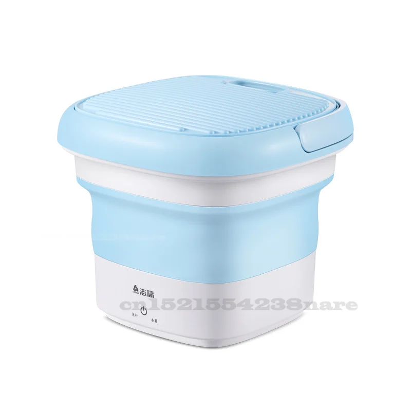 

Folding washing machine household small underwear Baby clothes ozone sterilization portable quick cleaning machine