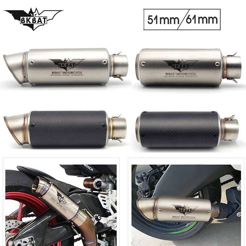 Глушитель выхлопных газов для мотоцикла 51 мм ktm exc 250 790 duke sx 50 rc 200 2017 farol аксессуары