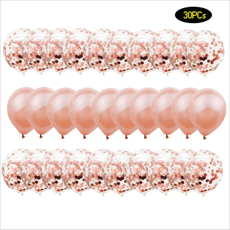 12 дюймов золотые блестки воздушный шар украшение Свадьба День рождения