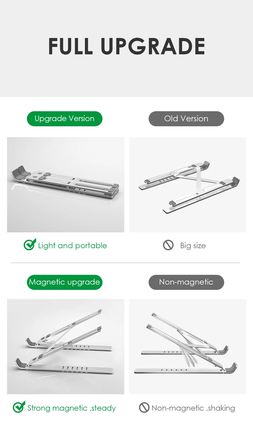 LINGCHEN подставка для ноутбука MacBook Pro подставка для ноутбука Складная подставка для планшета из алюминиевого сплава Кронштейн Держатель для ноутбука